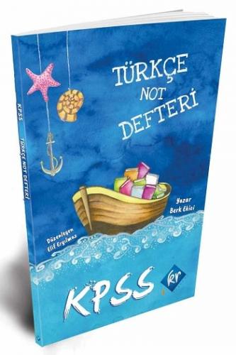 KR Akademi 2020 KPSS Türkçe Not Defteri
