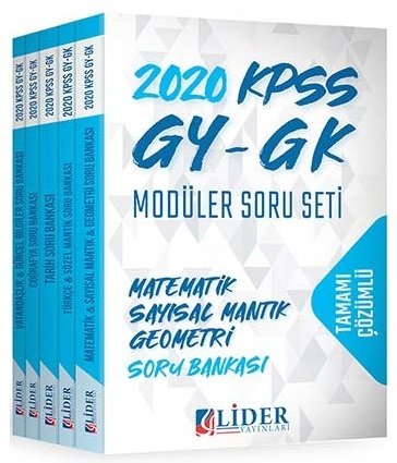 KELEPİR Lider 2020 KPSS Genel Yetenek Genel Kültür Soru Bankası Çözümlü