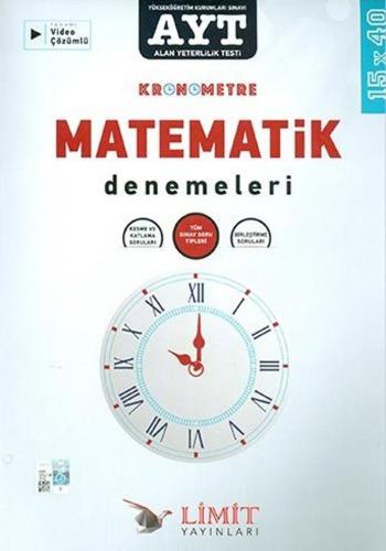 Limit Yayınları AYT Kronometre Matematik Denemeleri