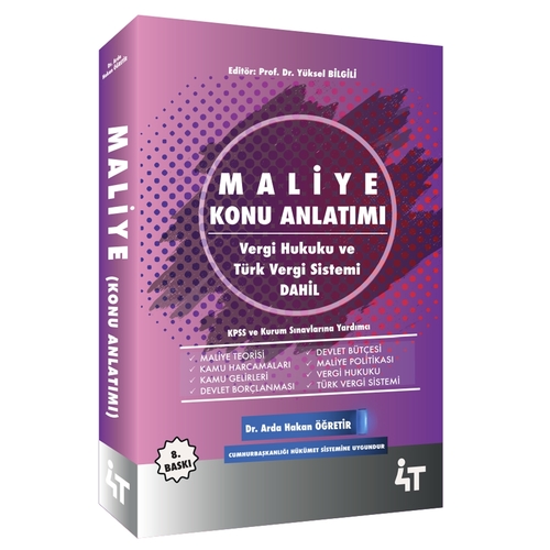4T Maliye Konu Anlatımı