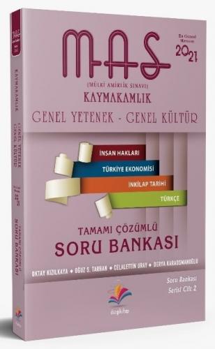 Dizgi Kitap 2021 MAS Kaymakamlık Genel Yetenek Genel Kültür Soru Bankası Çözümlü