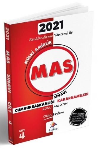 Dizgi Kitap 2021 MAS Kaymakamlık Cumhurbaşkanlığı Kararnameleri Konu A