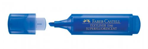 Faber-Castell Şeffaf Gövde Fosforlu Kalem Mavi