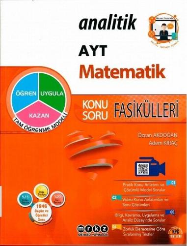 Merkez Yayınları AYT Matematik Analitik Konu Fasikülleri Adem Kıraç