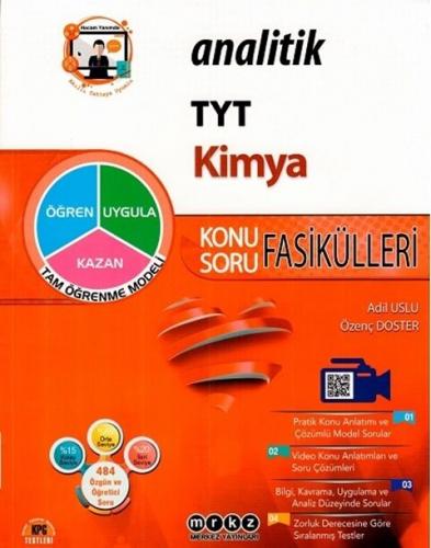 Merkez Yayınları TYT Kimya Analitik Konu Anlatımlı Soru Bankası Fasikü