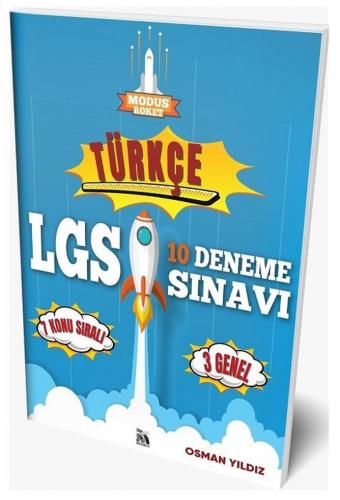 Modus Yayınları 8. Sınıf LGS Türkçe Roket 10 Deneme Komisyon