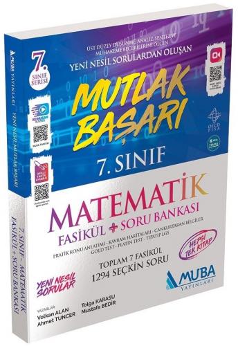 Muba Yayınları 7. Sınıf Matematik Mutlak Başarı Fasikül Soru Bankası