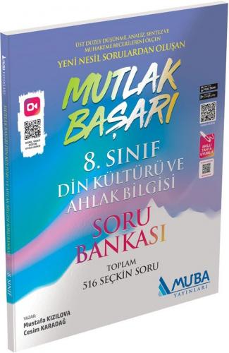 Muba Yayınları 8. Sınıf Din Kültürü ve Ahlak Bilgisi Mutlak Başarı Soru Bankası