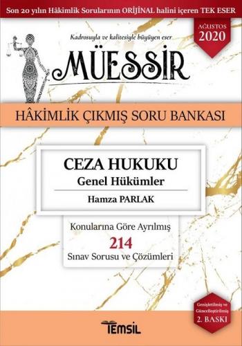 MÜESSİR Ceza Hukuku Genel Hükümler Çıkmış Soru Bankası Çözümlü