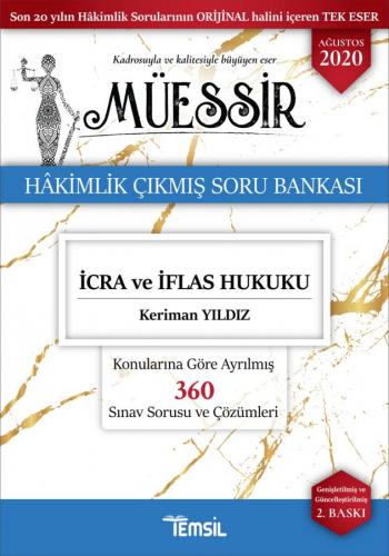 MÜESSİR İcra ve İflas Hukuku Adli-İdari Hakimlik Çıkmış Soru Bankası ve Çözümleri