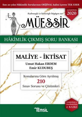 MÜESSİR Maliye, İktisat Çıkmış Soru Bankası Çözümlü