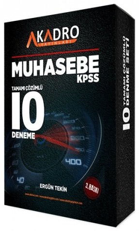 A Kadro KPSS A Grubu Muhasebe 10 Deneme Çözümlü
