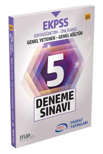Murat Eğitim EKPSS Ortaöğretim Önlisans 5 Deneme Sınavı 2512