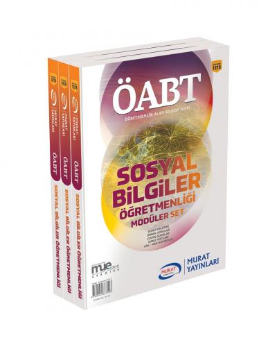Murat Eğitim KPSS ÖABT Sosyal Bilgiler Öğretmenliği Konu Anlatımlı Modüler Set 1218
