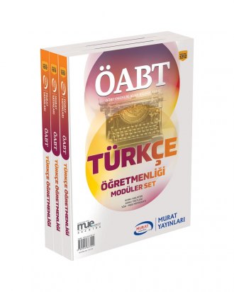 Murat Eğitim KPSS ÖABT Türkçe Öğretmenliği Konu Anlatımlı Modüler Set 1212
