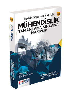Murat Eğitim Mühendislik Tamamlama Sınavına Hazırlık 2553