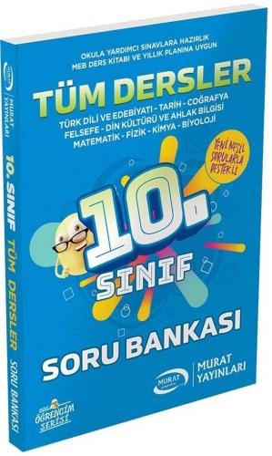 Murat Yayınları 10. Sınıf Tüm Dersler Soru Bankası Komisyon
