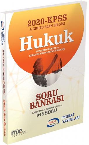 Murat Yayınları 2020 KPSS A Grubu Hukuk Açıklamalı ve Çözümlü Soru Bankası