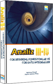 Nisan Analiz III - IV Çok Değişkenli Fonksiyonlar ve Çok Katlı İntegraller