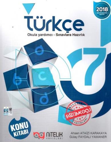 Nitelik Yayınları 7. Sınıf Türkçe Konu Kitabı Komisyon