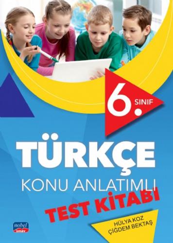 Nobel Sınav Yayınları 6. Sınıf Türkçe Konu Anlatımlı Test Kitabı Hülya