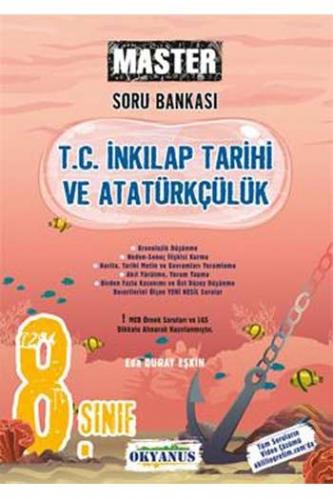 ​Okyanus Yayınları 8. Sınıf Master T.C. İnkılap Tarihi ve Atatürkçülük