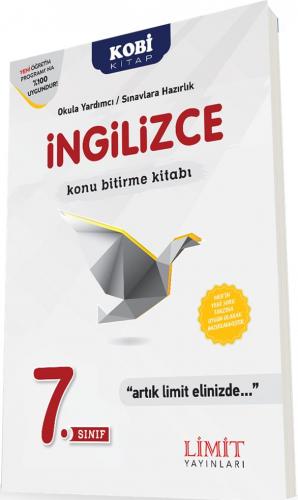 Limit Yayınları 7. Sınıf İngilizce Konu Bitirme Kitabı