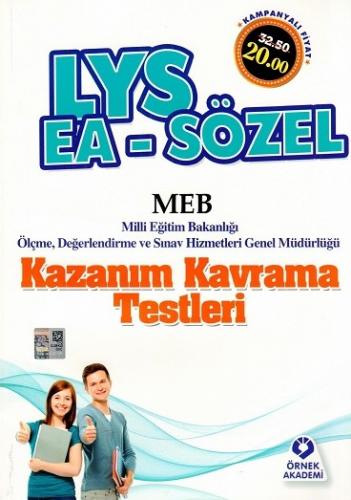 Örnek Akademi LYS Eşit Ağırlık Sözel Kazanım Kavrama Testleri