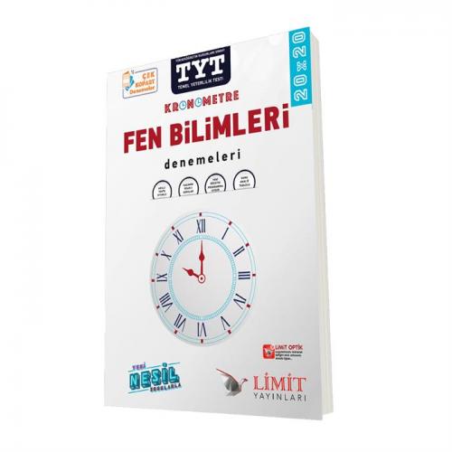 Limit Yayınları 2021 TYT Kronometre Fen Bilimleri 20x20 Denemeleri