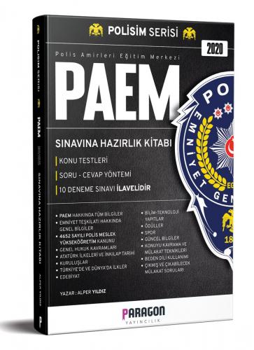 Paragon Yayıncılık 2020 PAEM Sınavına Hazırlık Kitabı-Konu Testleri-10 Deneme Sınavı