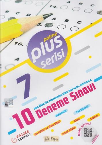 Palme Yayınları 7. Sınıf 10 Deneme Sınavı Plus Serisi %25 indirimli Ko