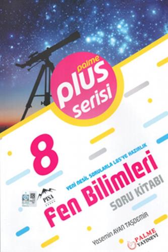 Palme Yayınları 8. Sınıf LGS Fen Bilimleri Plus Serisi Soru Kitabı Yas