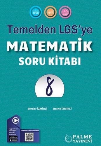 Palme Yayınları 8. Sınıf Matematik Temelden LGS ye Soru Kitabı Serdar 