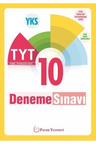 Palme Yayınları TYT 10 Deneme Sınavı Komisyon
