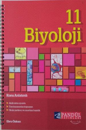 Pandül Yayınları 11.Sınıf Biyoloji Defteri Komisyon