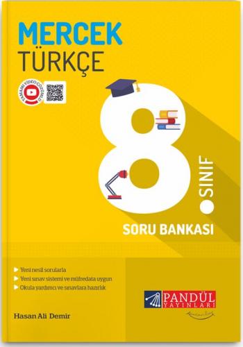 Pandül Yayınları 8. Sınıf Türkçe Mercek Soru Bankası Komisyon