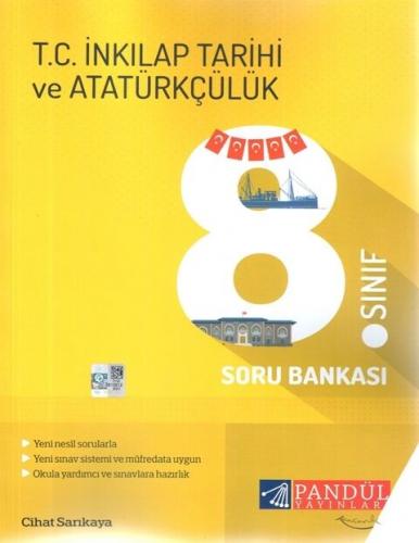 Pandül Yayınları 8. Sınıf İnkılap Tarihi ve Atatürkçülük Soru Bankası 