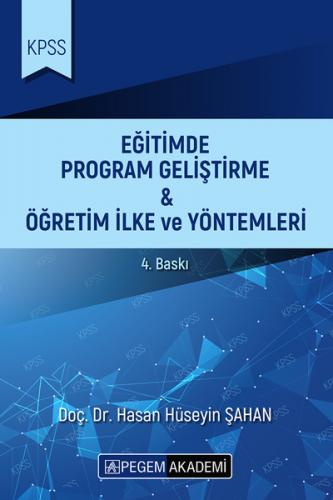 Pegem Akademi KPSS Eğitimde Program Geliştirme - Öğretim İlke ve Yöntemleri
