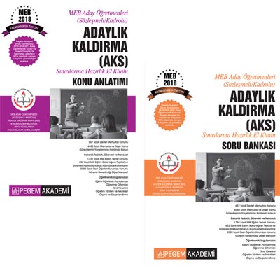 Pegem Akademi MEB Adaylık Kaldırma Sınavlarına Hazırlık Konu + Soru