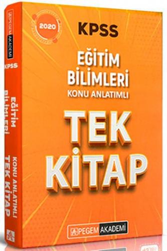 Pegem Yayınları 2020 KPSS Eğitim Bilimleri Konu Anlatımlı Tek Kitap
