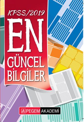 Pegem Yayınları 2019 KPSS En Güncel Bilgiler