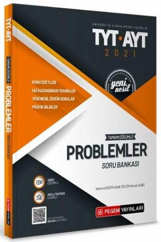 Pegem Yayınları TYT AYT Problemler Tamamı Çözümlü Soru Bankası
