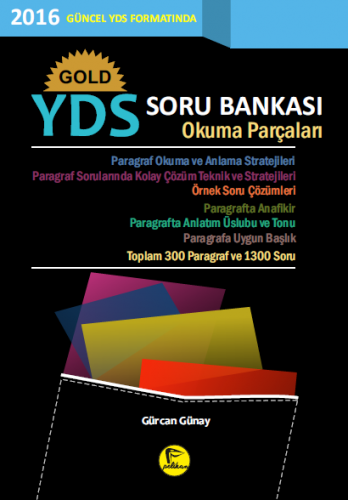 Pelikan Gold YDS Soru Bankası Okuma Parçaları - Gürcan Günay