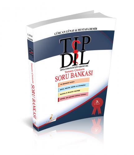 Pelikan İngilizce Tıpdil Tamamı Çözümlü Soru Bankası
