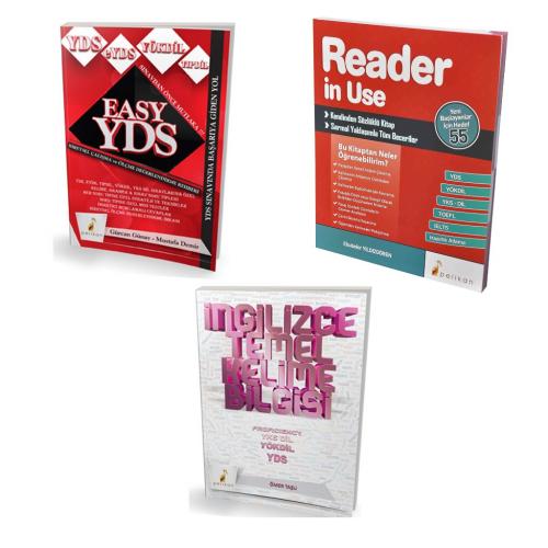 Pelikan YDS'ye Yeni Başlayanlar için Başlangıç Seviye Set - 3 Kitap