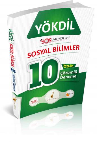 Pelikan YÖKDİL Sosyal Bilimler Özgün 10 Çözümlü Deneme 2017