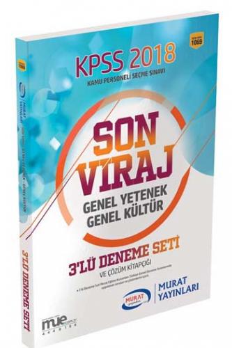 Murat Eğitim KPSS Genel Yetenek Genel Kültür Son Viraj Çözümlü 3 Deneme Seti