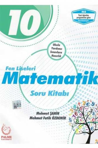 Palme 10. Sınıf Fen Liseleri Matematik Soru Kitabı Mehmet Şahin