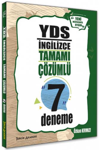 Tercih Akademi YDS İngilizce Tamamı Çözümlü 7 Deneme