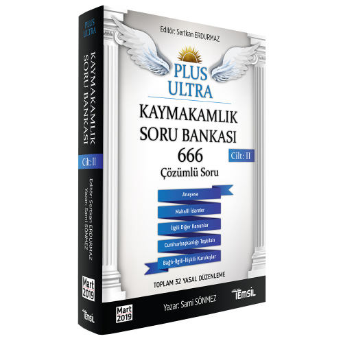 Temsil Plus Ultra Kaymakamlık Konu Çalışma Kitabı Cilt 2